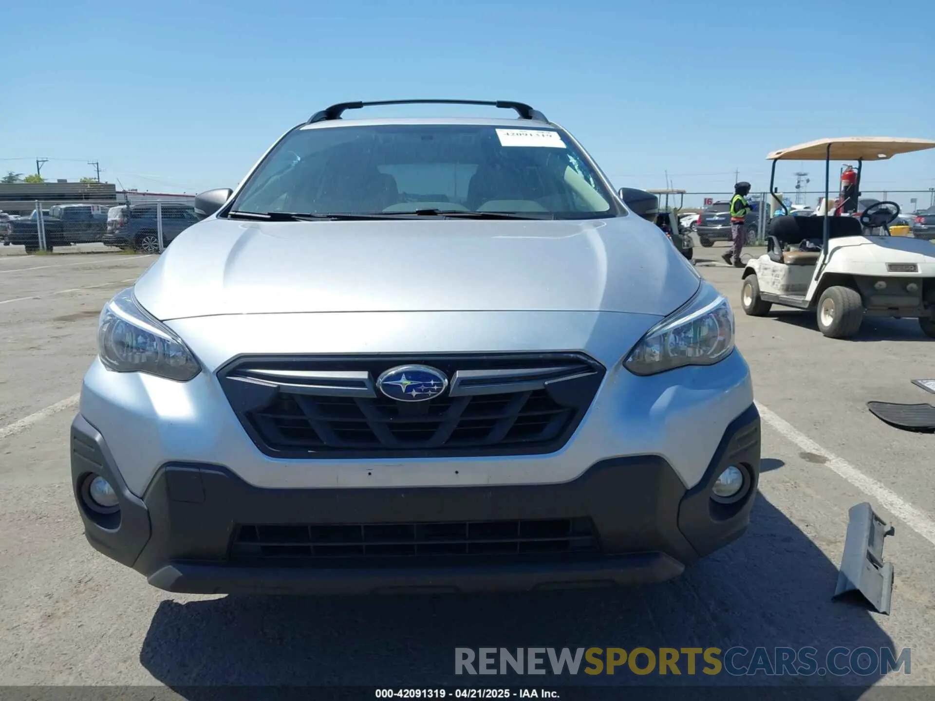 12 Photograph of a damaged car JF2GTHRC7MH338151 SUBARU CROSSTREK 2021