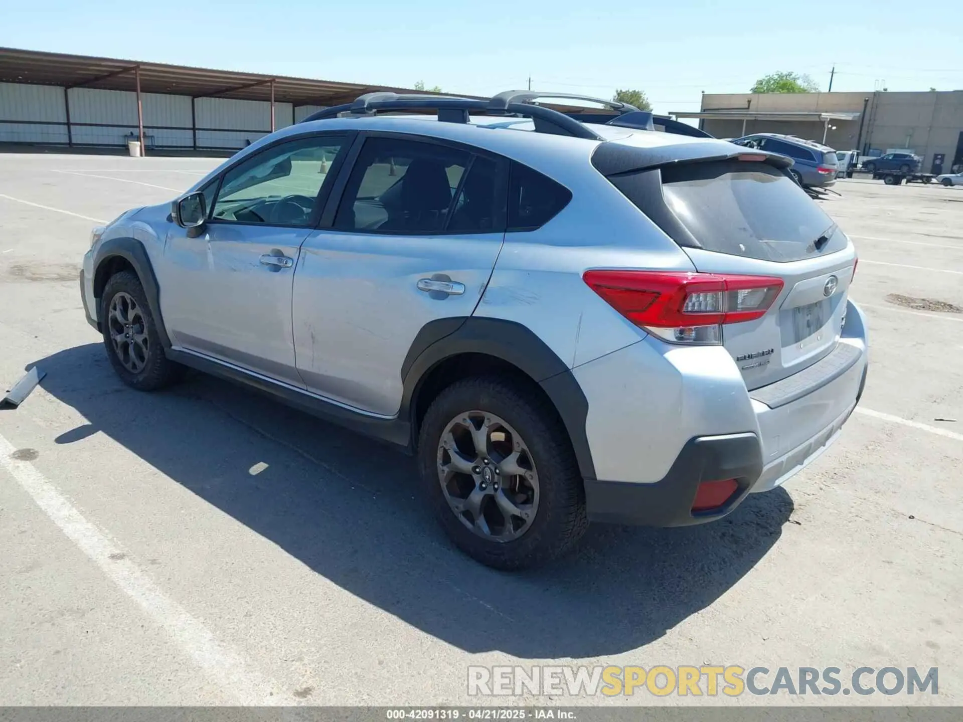 3 Photograph of a damaged car JF2GTHRC7MH338151 SUBARU CROSSTREK 2021