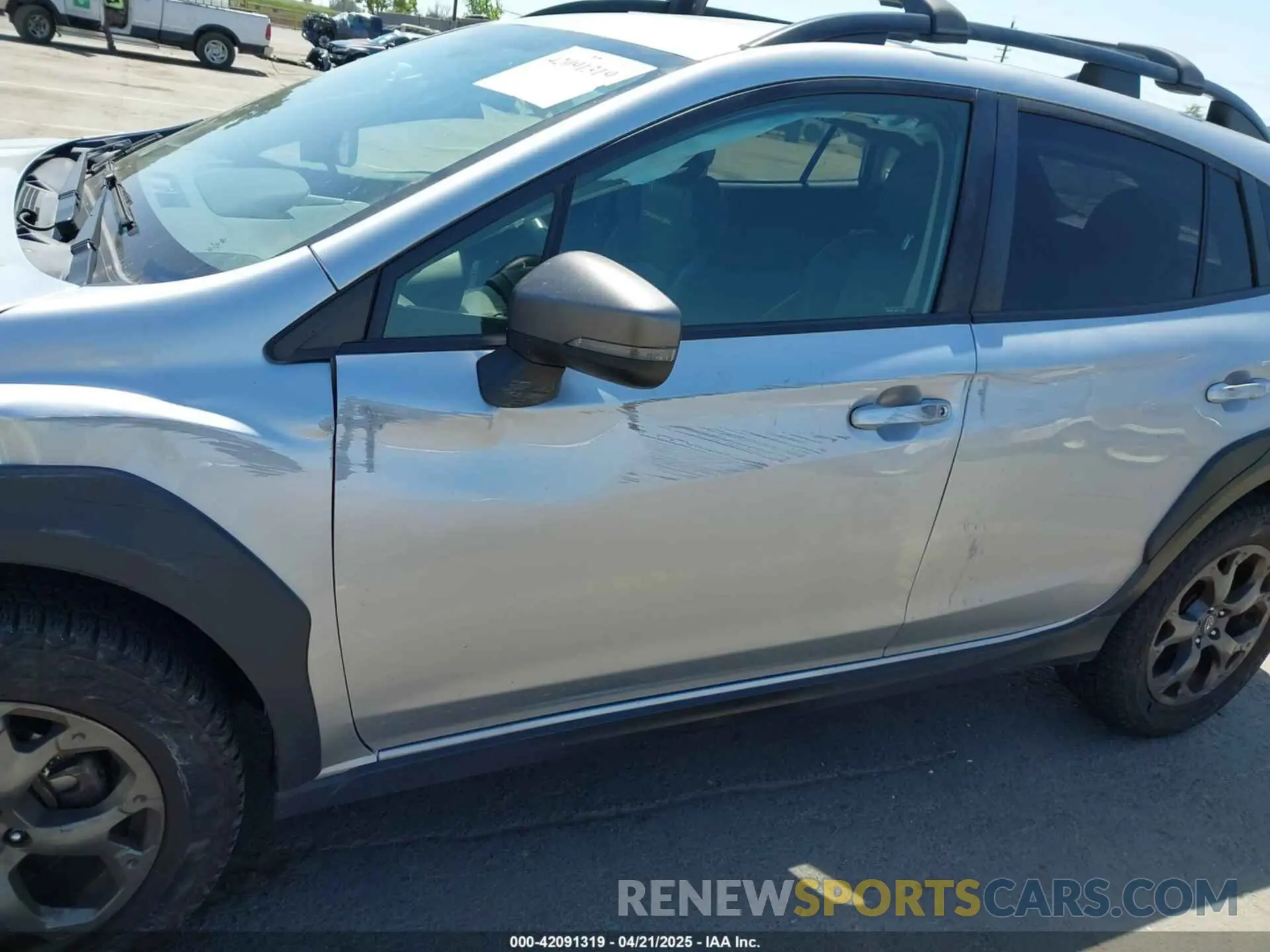 6 Photograph of a damaged car JF2GTHRC7MH338151 SUBARU CROSSTREK 2021