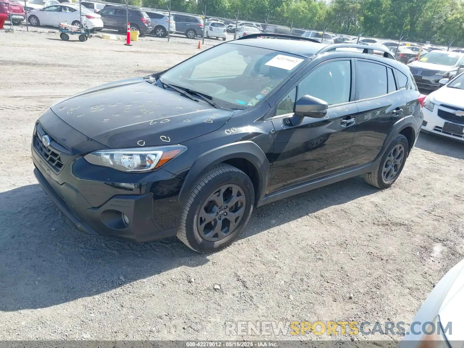 2 Photograph of a damaged car JF2GTHRC8MH289803 SUBARU CROSSTREK 2021