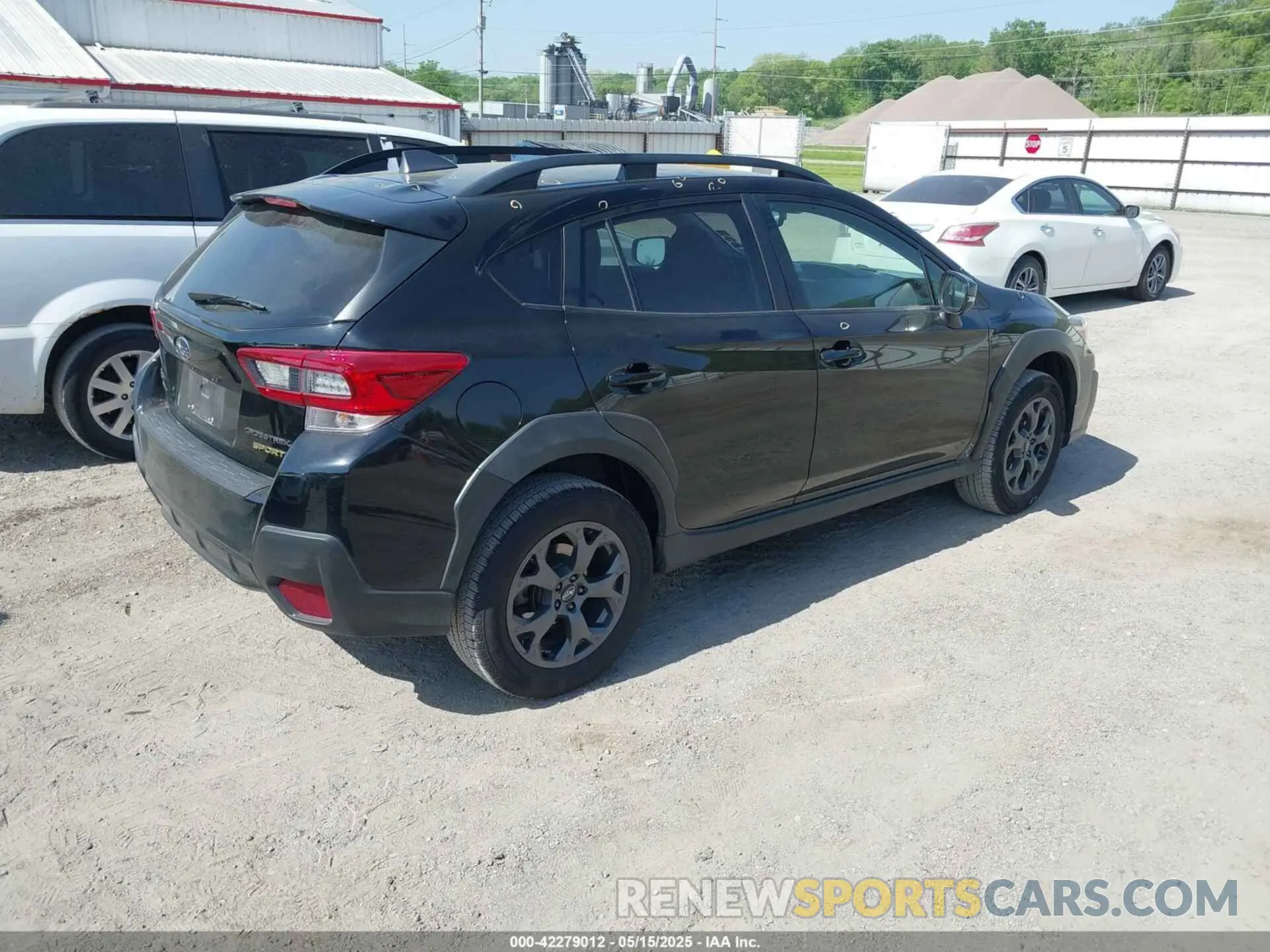 4 Photograph of a damaged car JF2GTHRC8MH289803 SUBARU CROSSTREK 2021