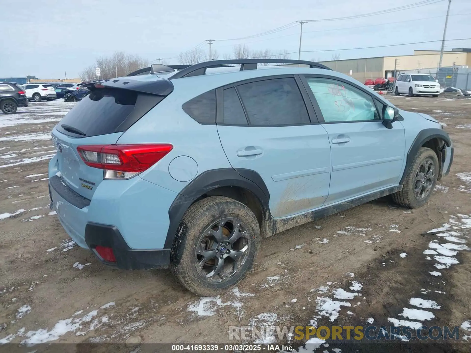4 Photograph of a damaged car JF2GTHSC0MH219772 SUBARU CROSSTREK 2021