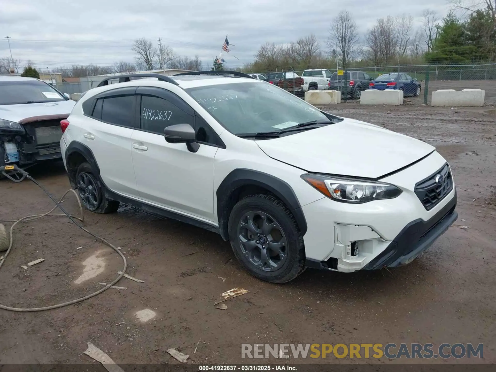 1 Photograph of a damaged car JF2GTHSC0MH239018 SUBARU CROSSTREK 2021
