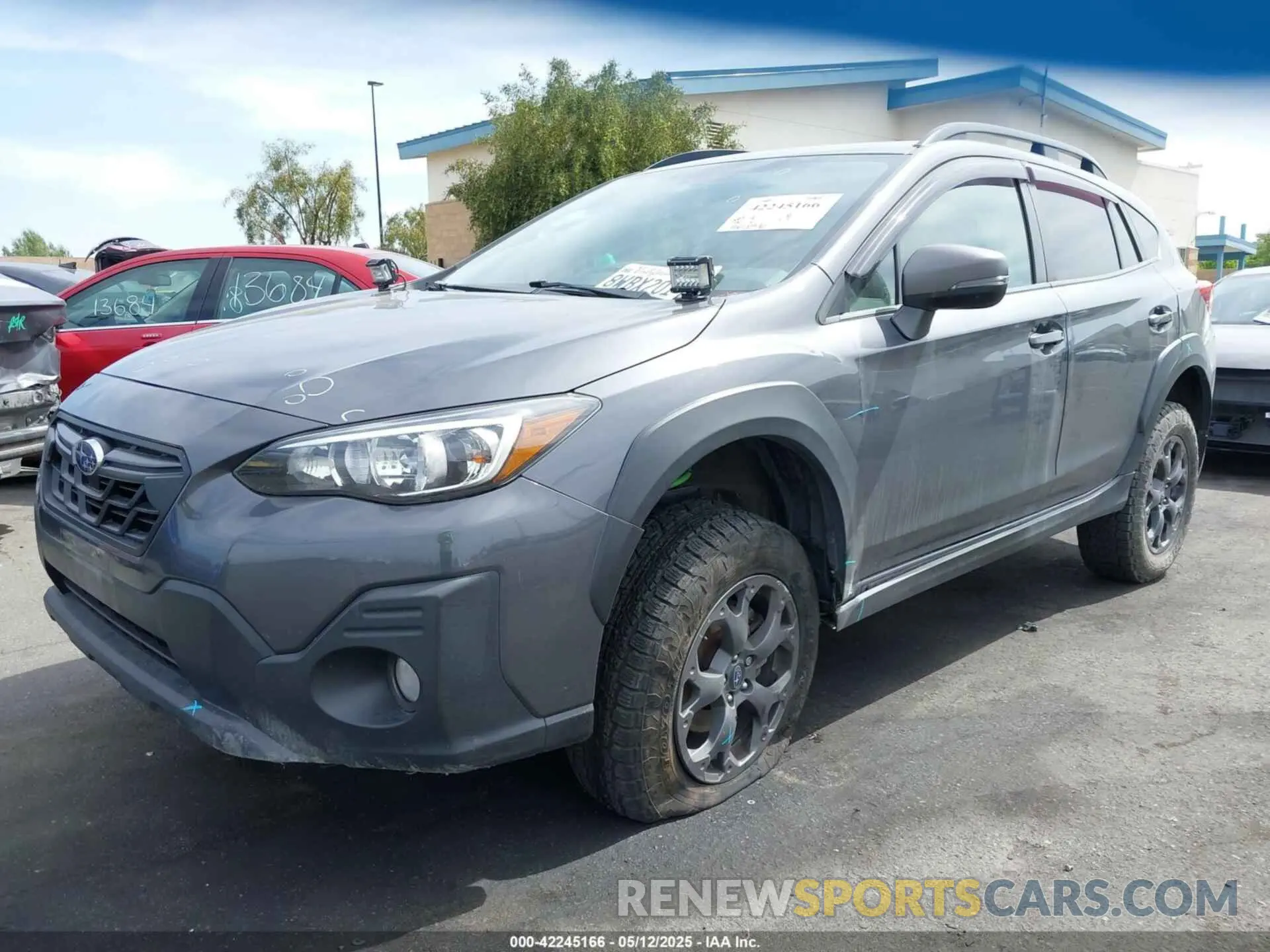 2 Photograph of a damaged car JF2GTHSC0MH269569 SUBARU CROSSTREK 2021