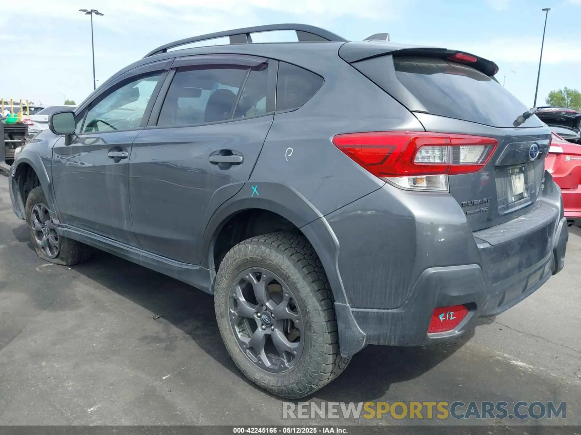 3 Photograph of a damaged car JF2GTHSC0MH269569 SUBARU CROSSTREK 2021