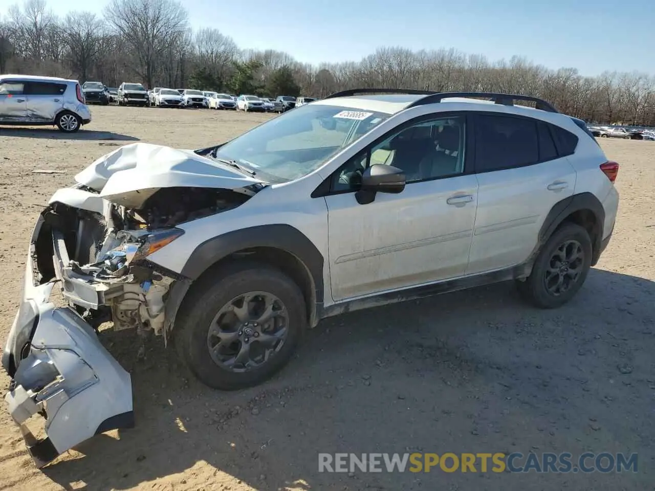 1 Photograph of a damaged car JF2GTHSC0MH277056 SUBARU CROSSTREK 2021