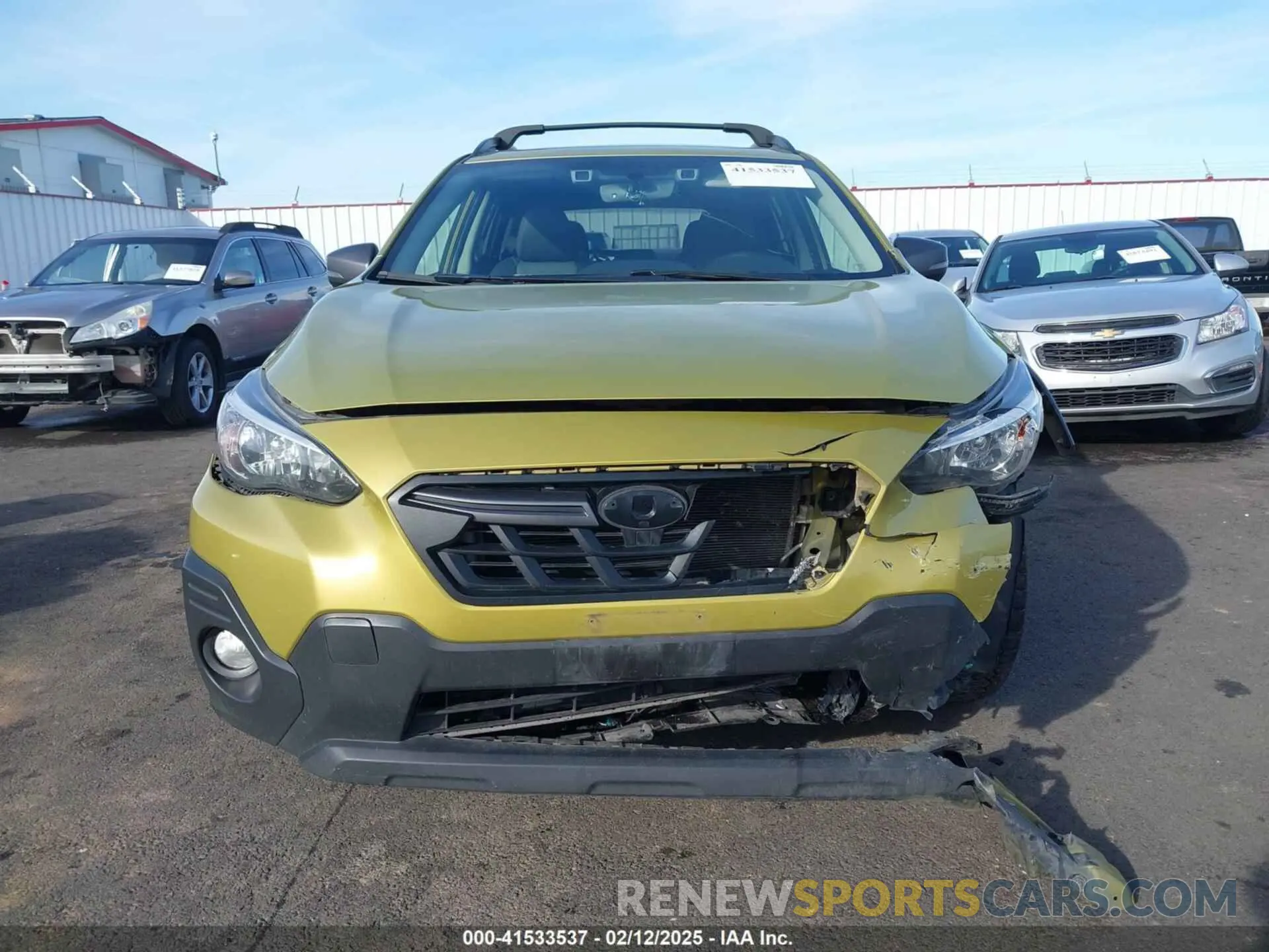 12 Photograph of a damaged car JF2GTHSC0MH318091 SUBARU CROSSTREK 2021