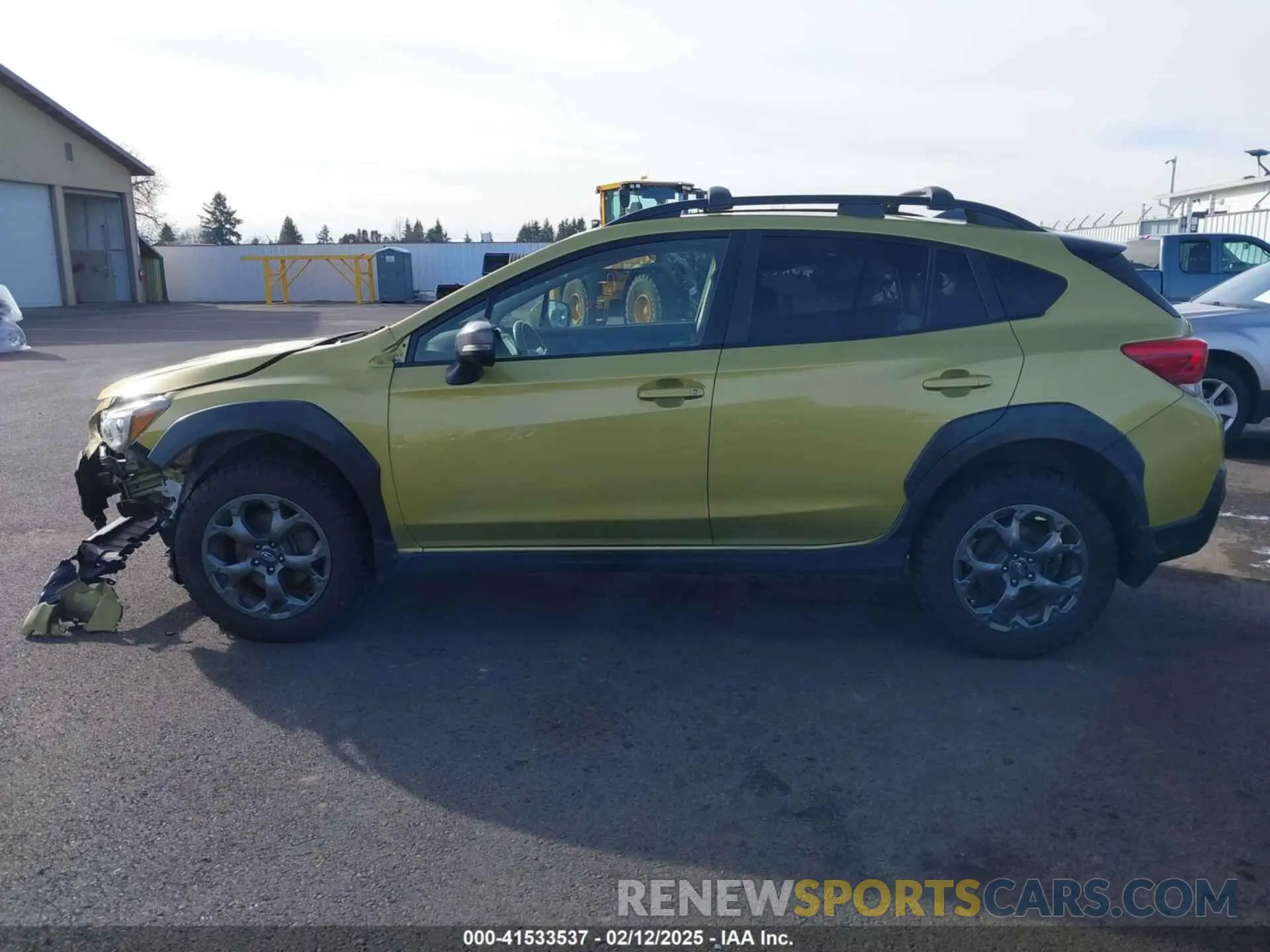 14 Photograph of a damaged car JF2GTHSC0MH318091 SUBARU CROSSTREK 2021