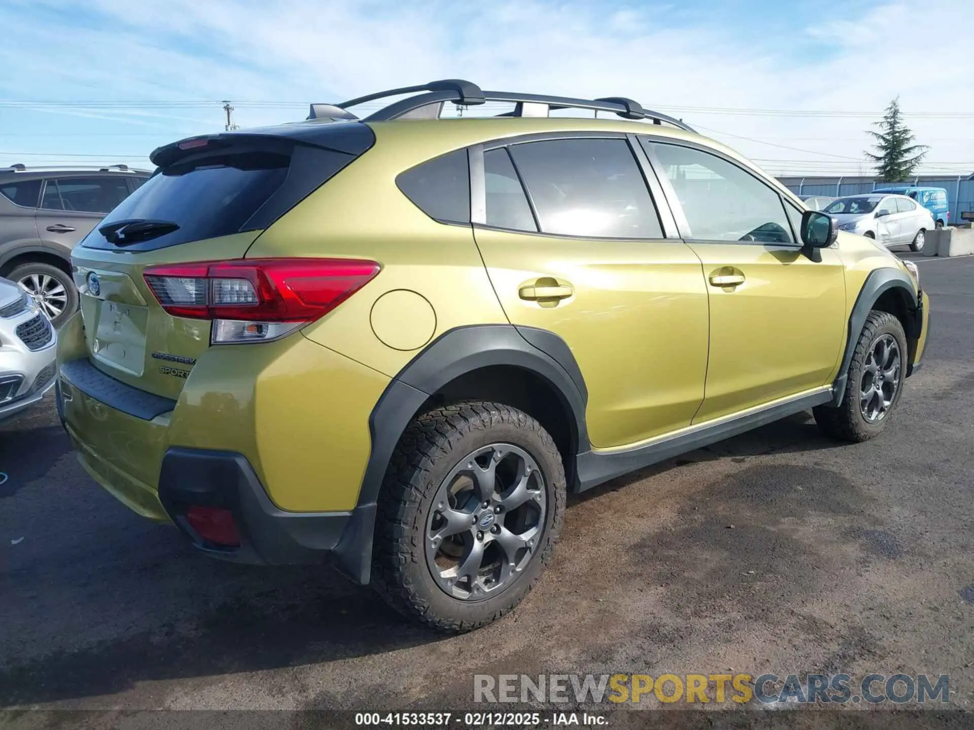 4 Photograph of a damaged car JF2GTHSC0MH318091 SUBARU CROSSTREK 2021