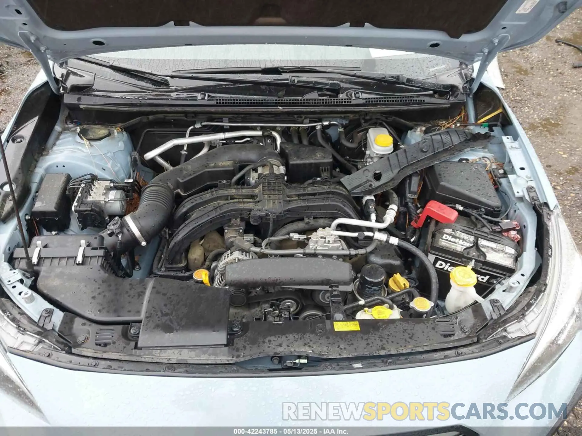 10 Photograph of a damaged car JF2GTHSC0MH389842 SUBARU CROSSTREK 2021