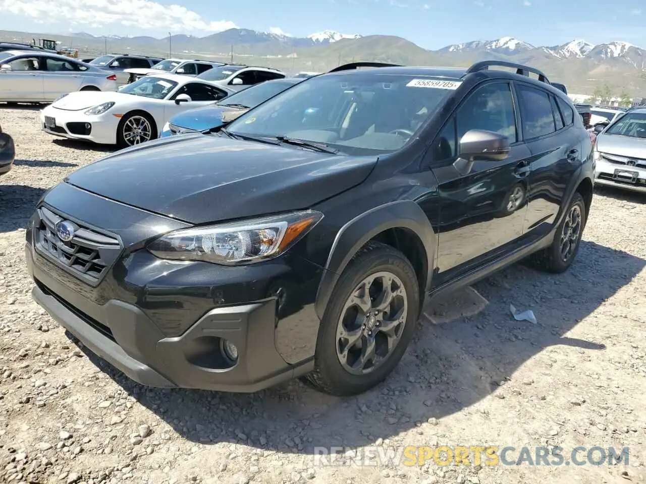 1 Photograph of a damaged car JF2GTHSC0MH667607 SUBARU CROSSTREK 2021