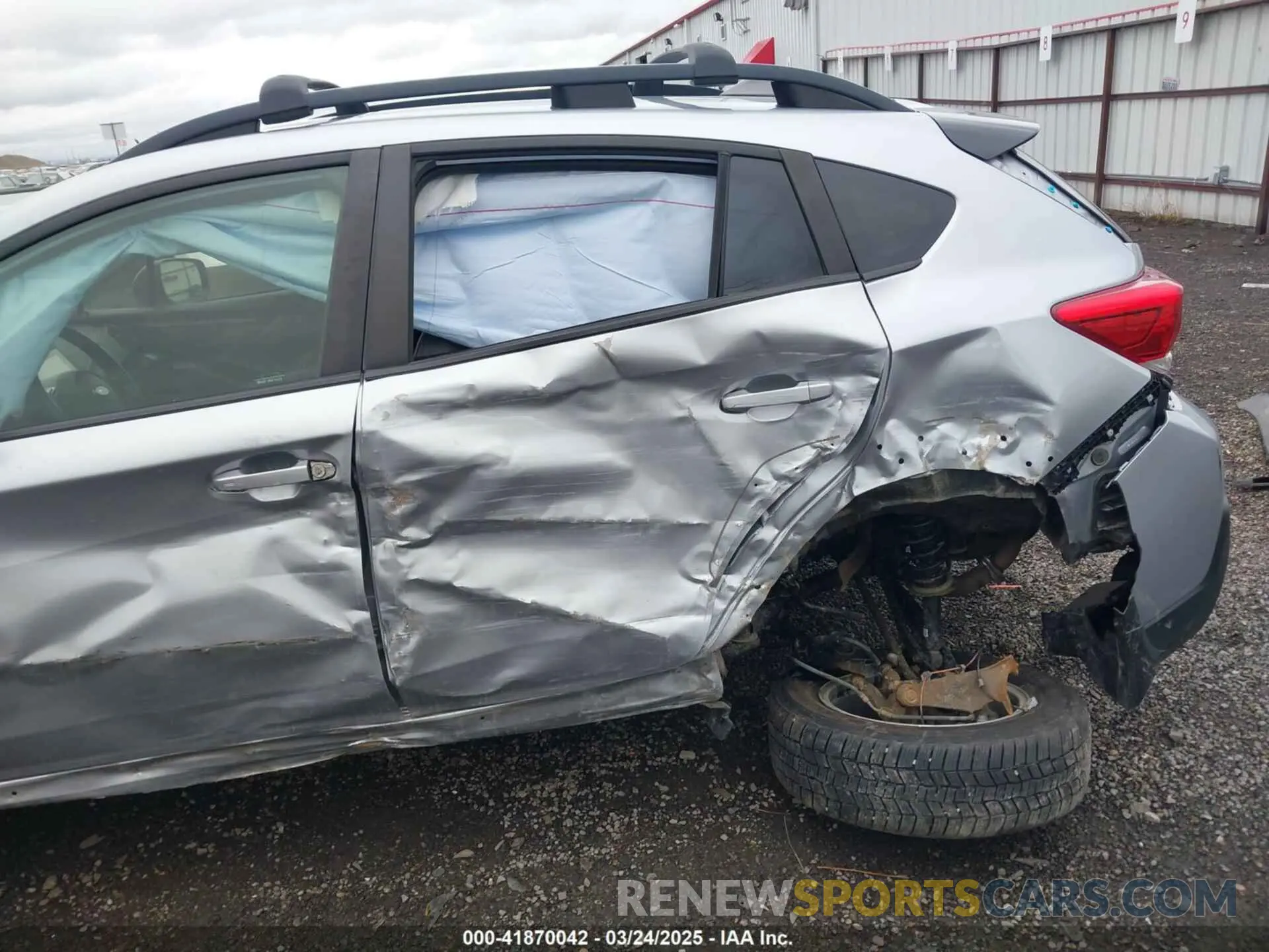 6 Photograph of a damaged car JF2GTHSC1MH226682 SUBARU CROSSTREK 2021