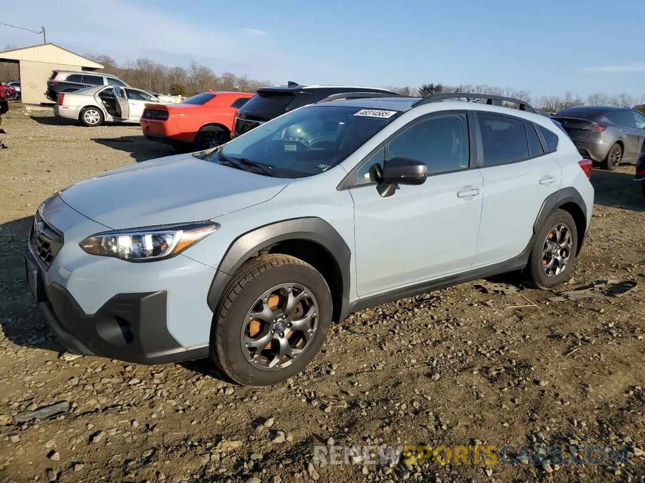 1 Photograph of a damaged car JF2GTHSC1MH283738 SUBARU CROSSTREK 2021