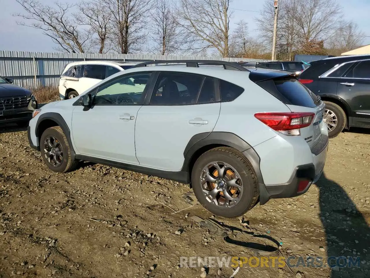 2 Photograph of a damaged car JF2GTHSC1MH283738 SUBARU CROSSTREK 2021