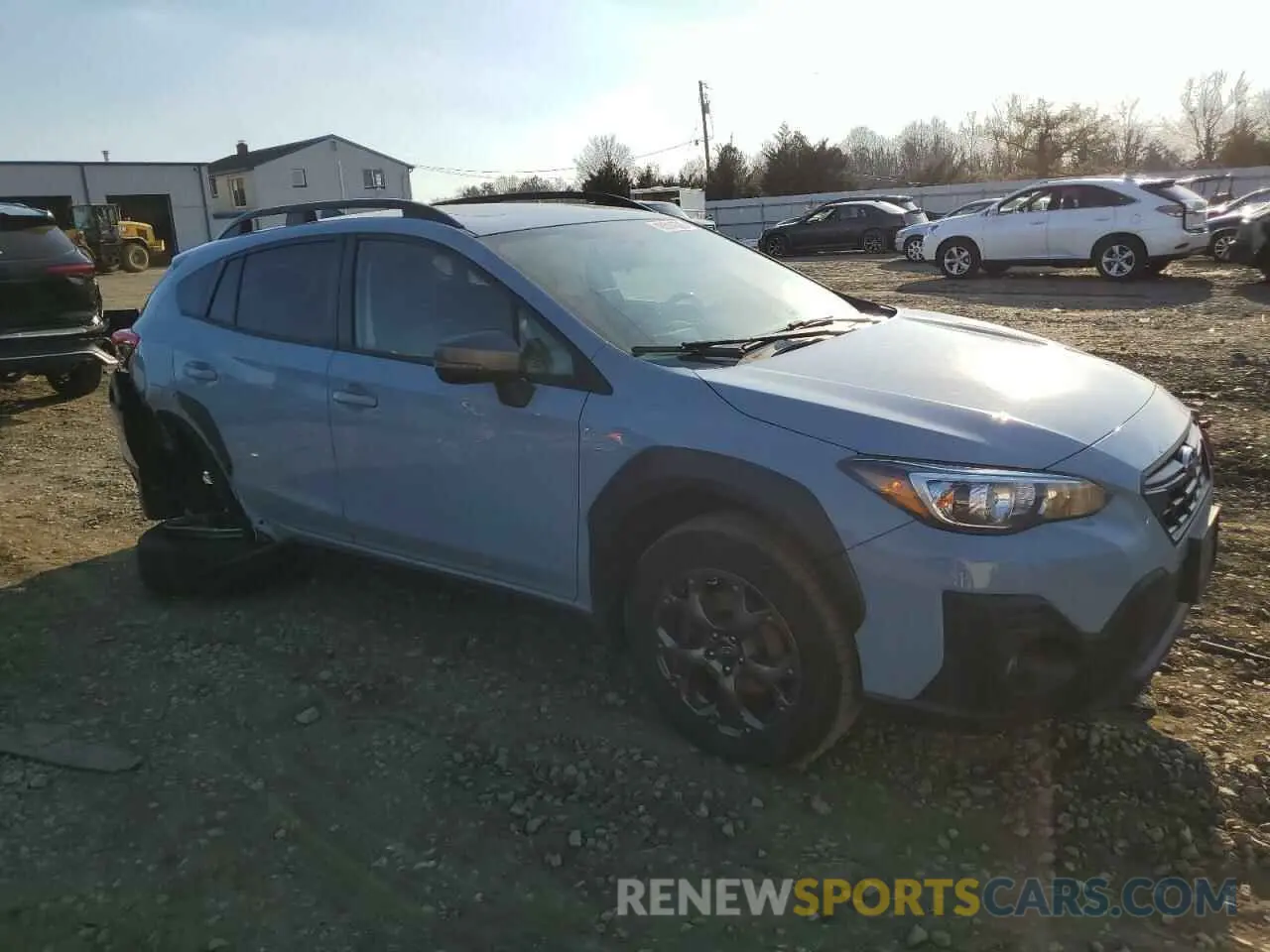 4 Photograph of a damaged car JF2GTHSC1MH283738 SUBARU CROSSTREK 2021
