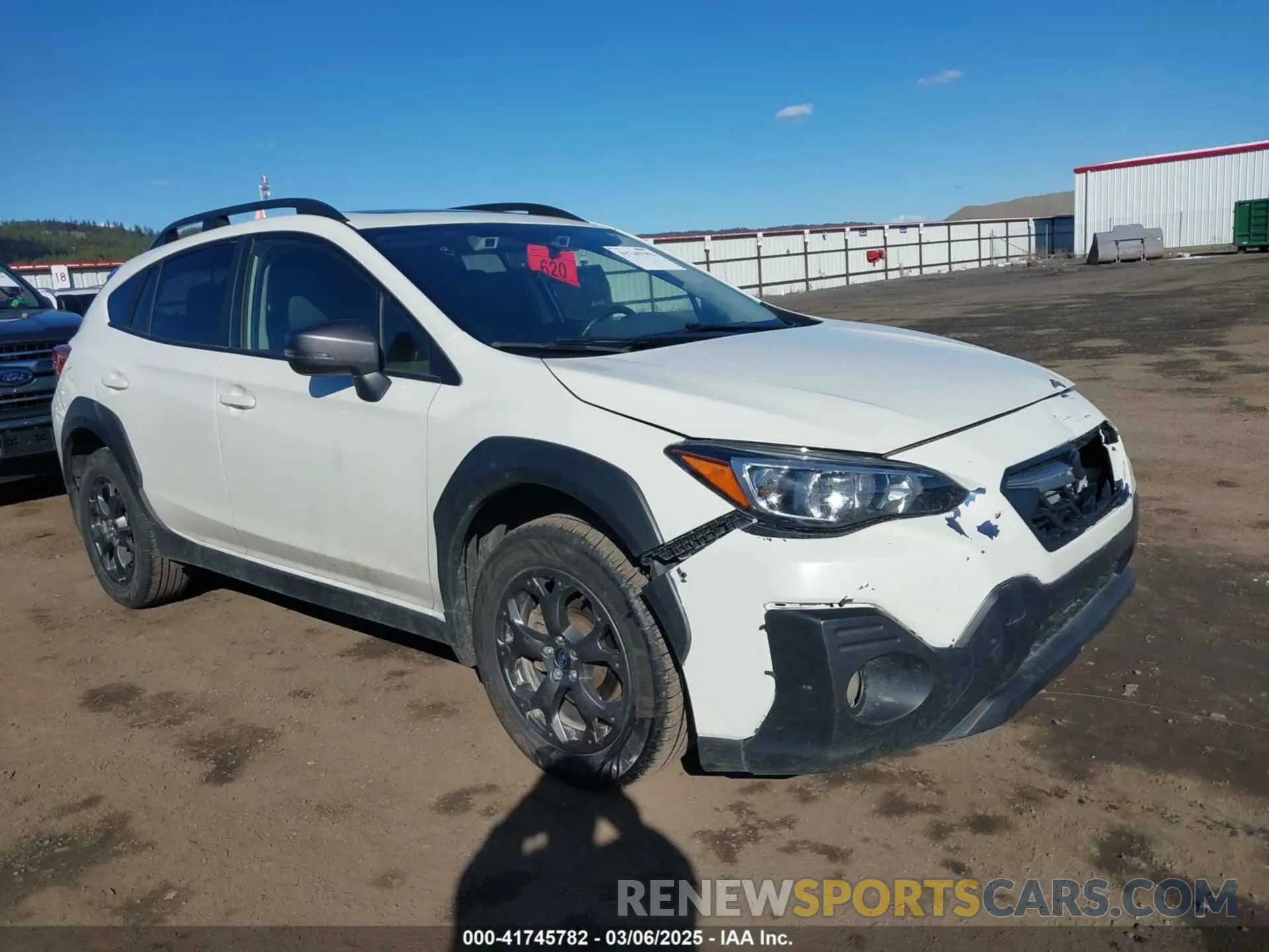 1 Photograph of a damaged car JF2GTHSC1MH298224 SUBARU CROSSTREK 2021