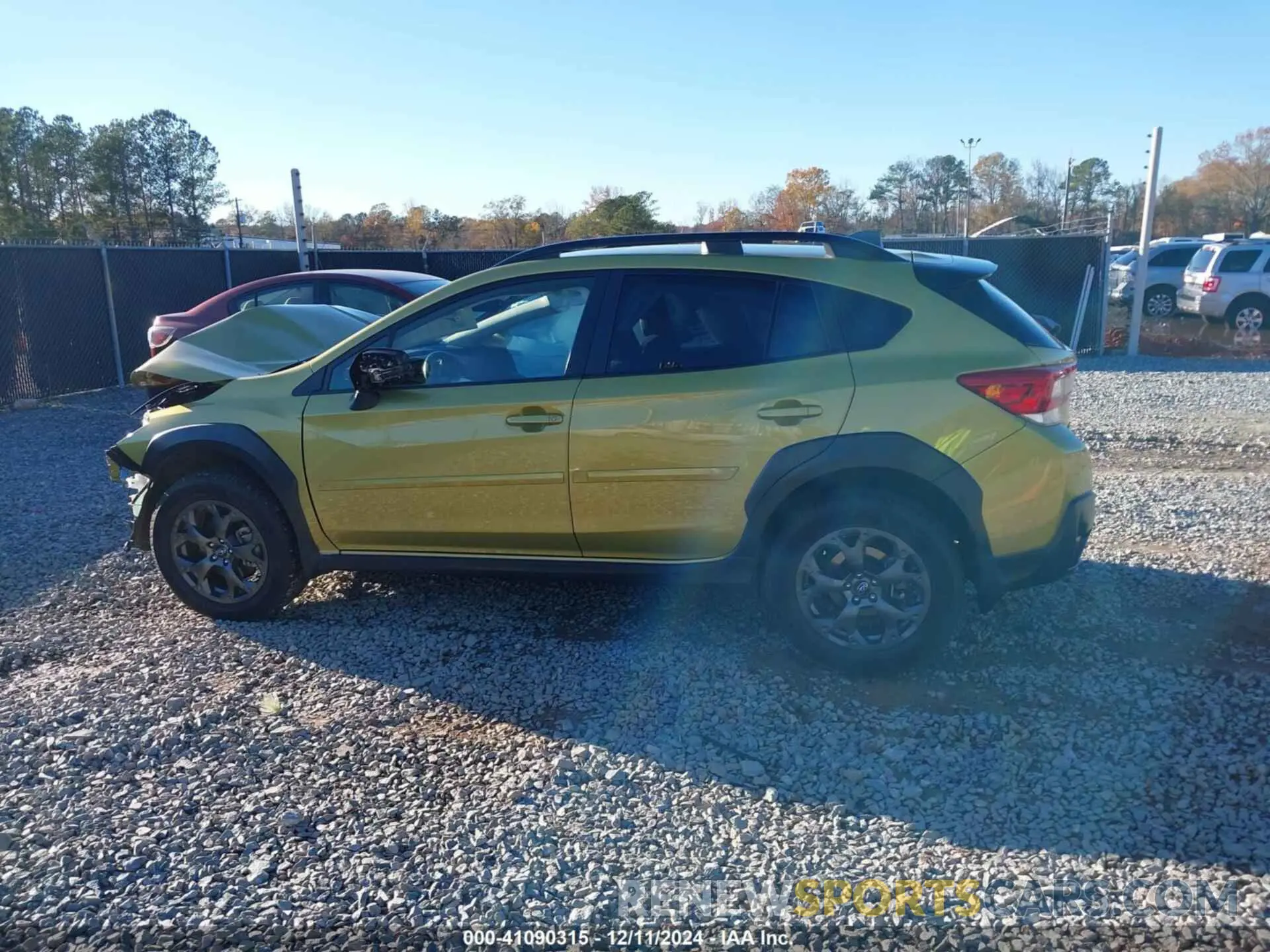 15 Photograph of a damaged car JF2GTHSC2MH672601 SUBARU CROSSTREK 2021