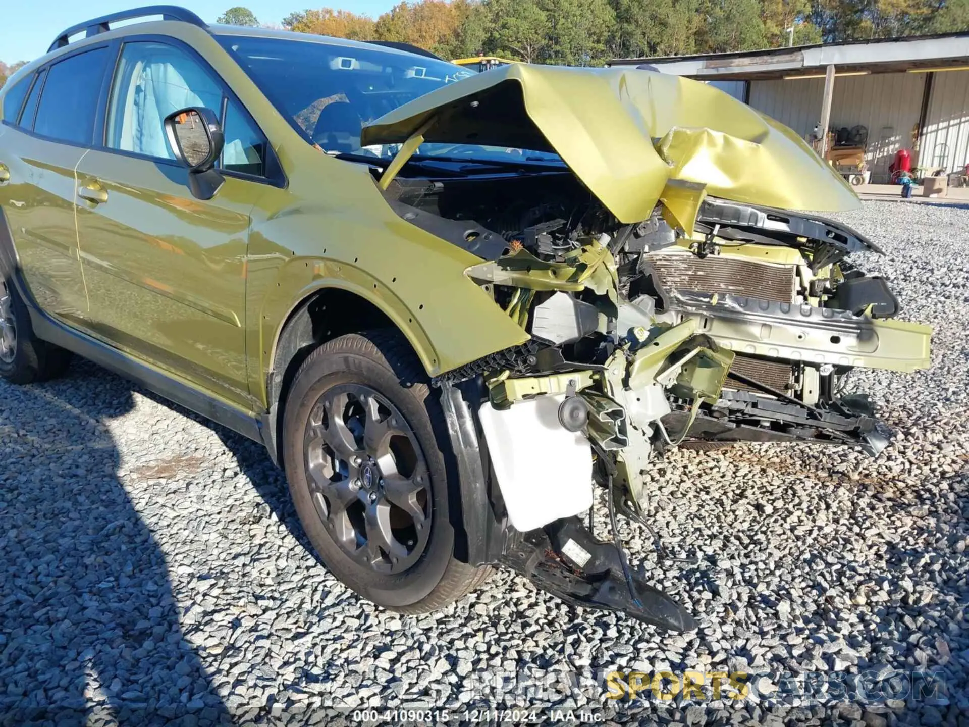20 Photograph of a damaged car JF2GTHSC2MH672601 SUBARU CROSSTREK 2021