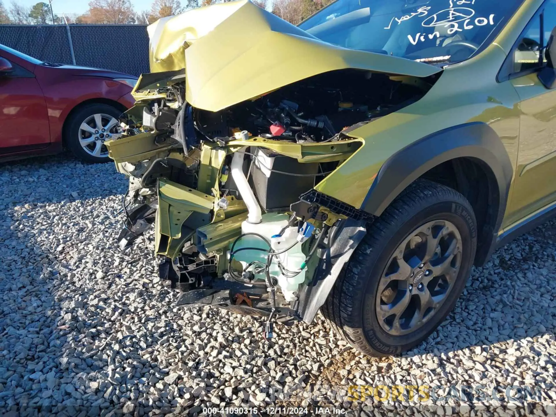 6 Photograph of a damaged car JF2GTHSC2MH672601 SUBARU CROSSTREK 2021