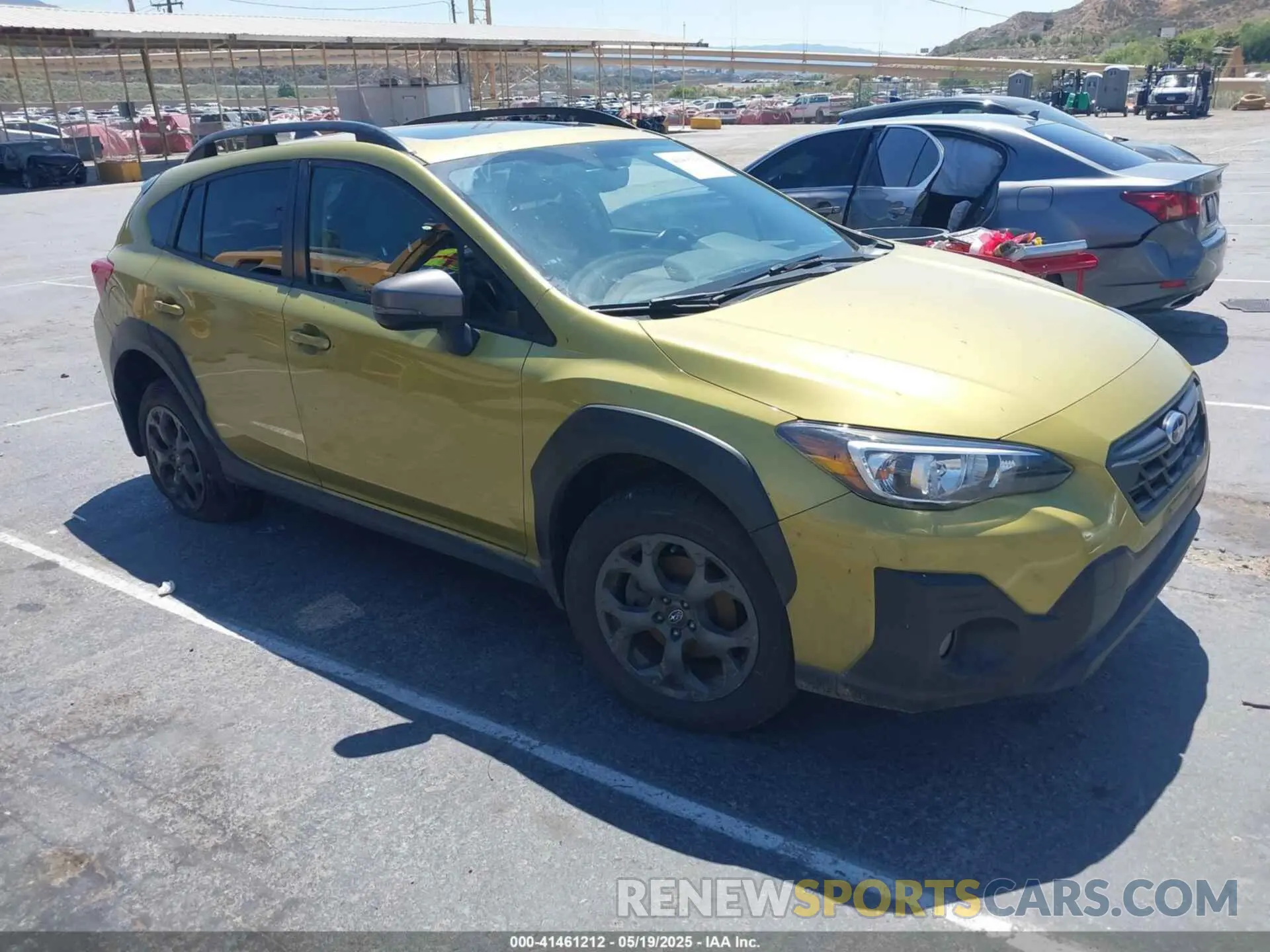 1 Photograph of a damaged car JF2GTHSC3MH238378 SUBARU CROSSTREK 2021