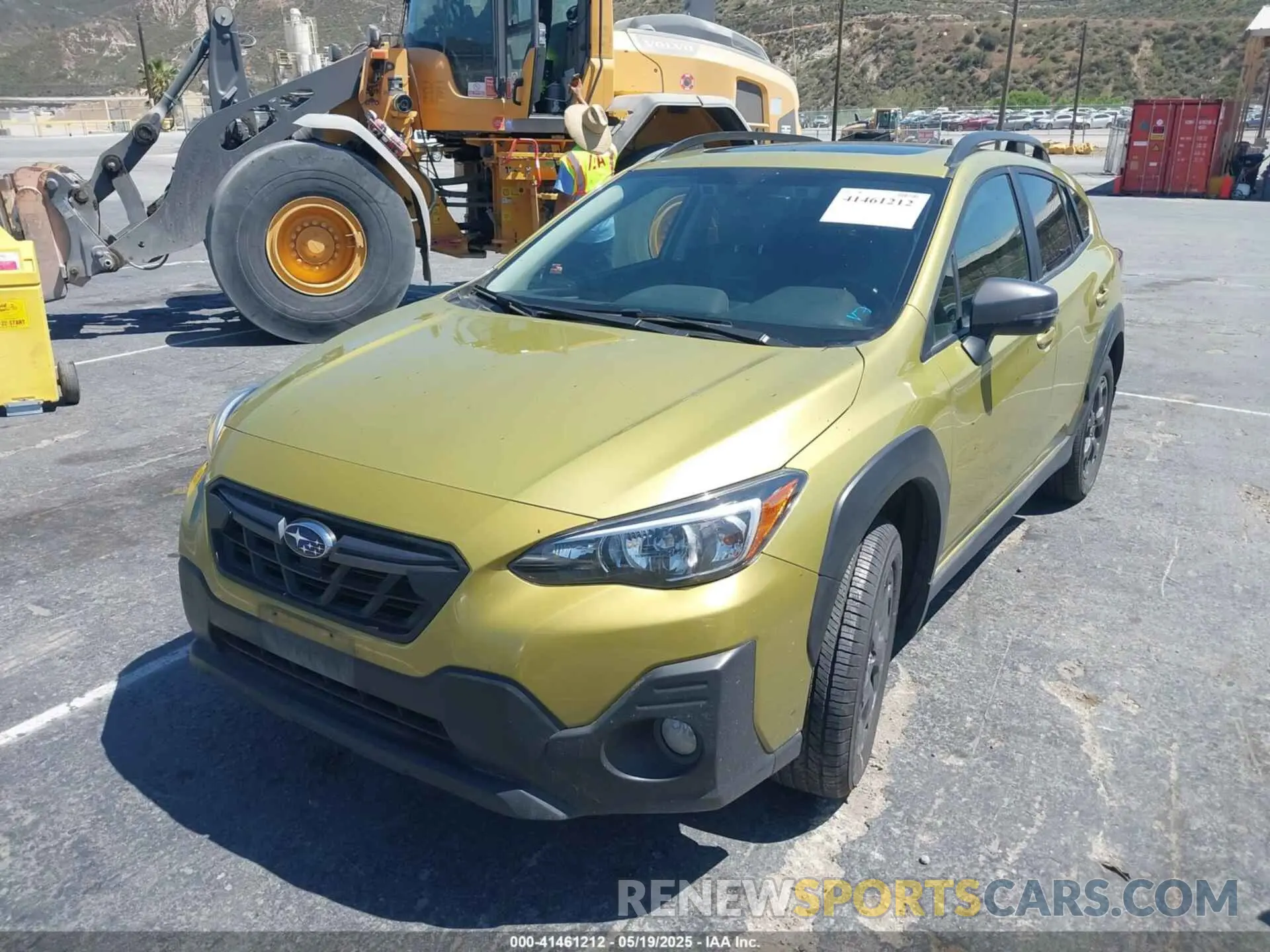2 Photograph of a damaged car JF2GTHSC3MH238378 SUBARU CROSSTREK 2021