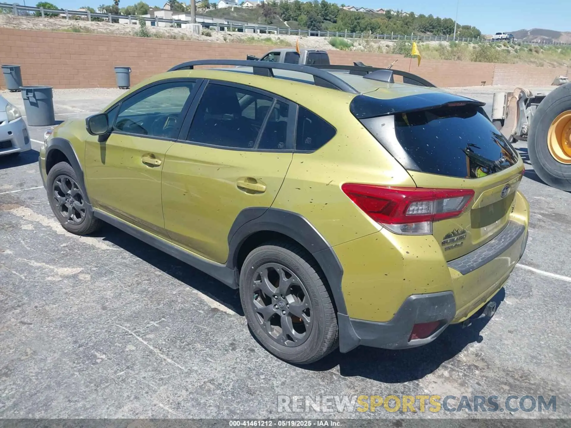 3 Photograph of a damaged car JF2GTHSC3MH238378 SUBARU CROSSTREK 2021