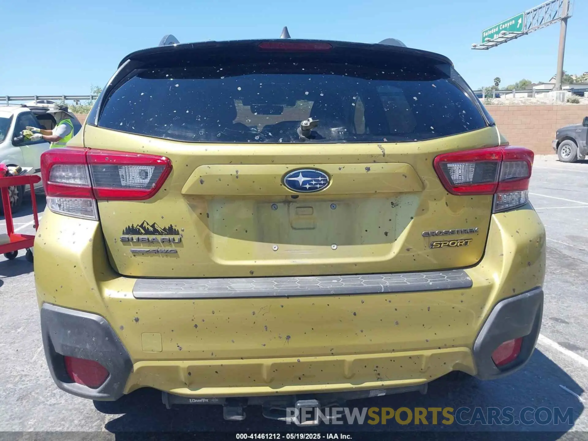 6 Photograph of a damaged car JF2GTHSC3MH238378 SUBARU CROSSTREK 2021