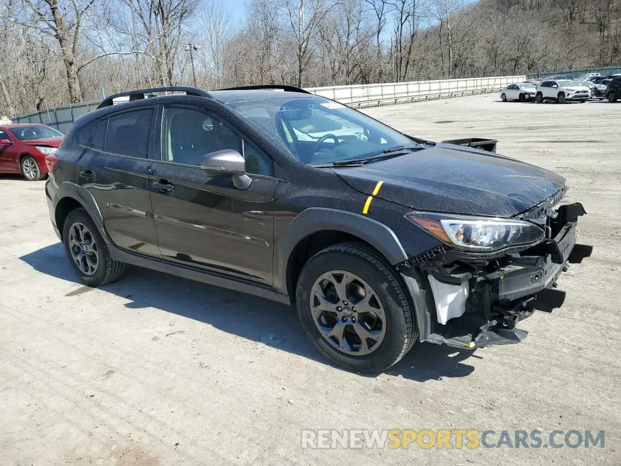 4 Photograph of a damaged car JF2GTHSC3MH272370 SUBARU CROSSTREK 2021