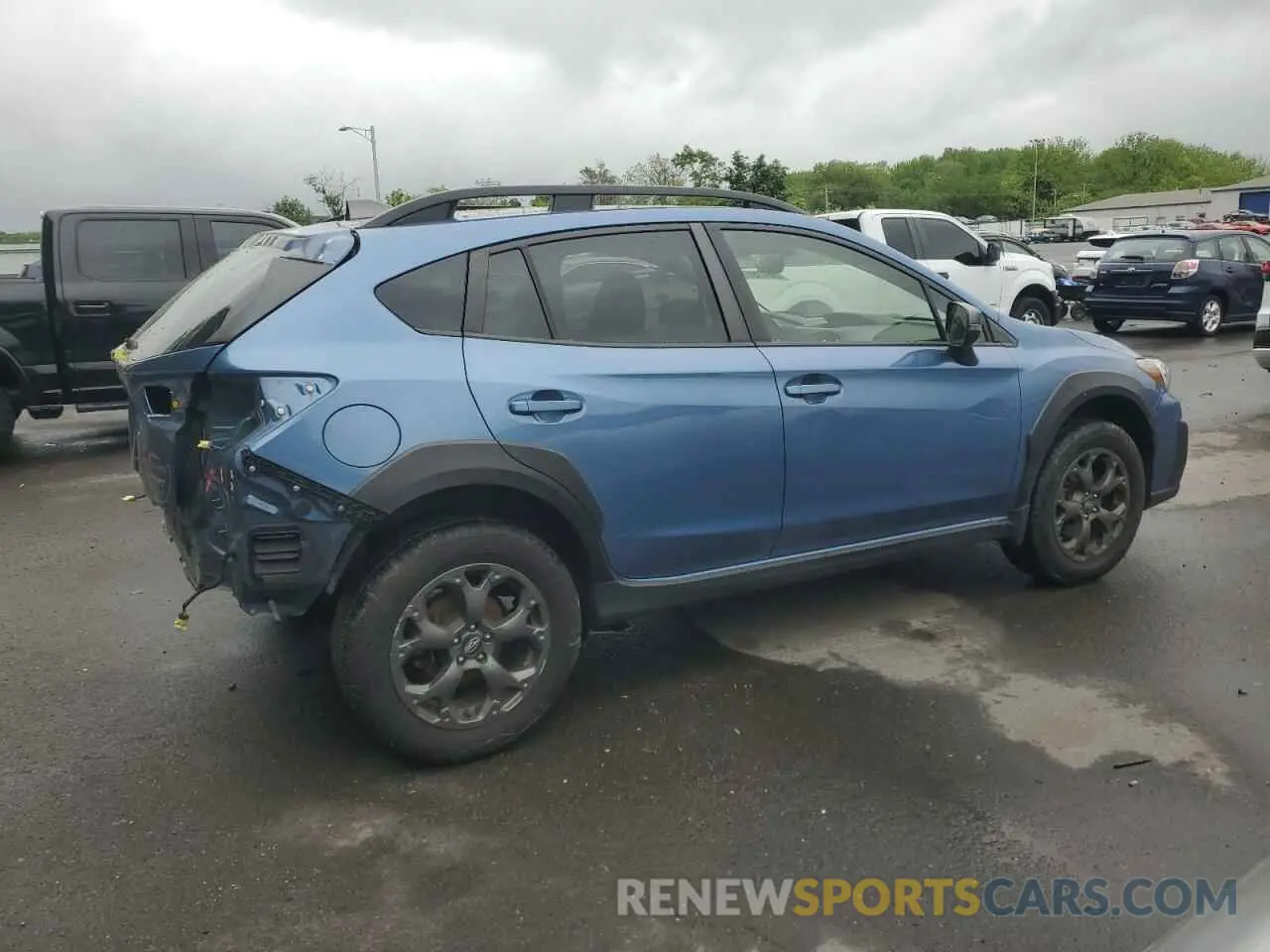 3 Photograph of a damaged car JF2GTHSC3MH386773 SUBARU CROSSTREK 2021