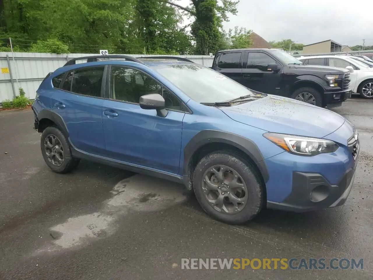 4 Photograph of a damaged car JF2GTHSC3MH386773 SUBARU CROSSTREK 2021