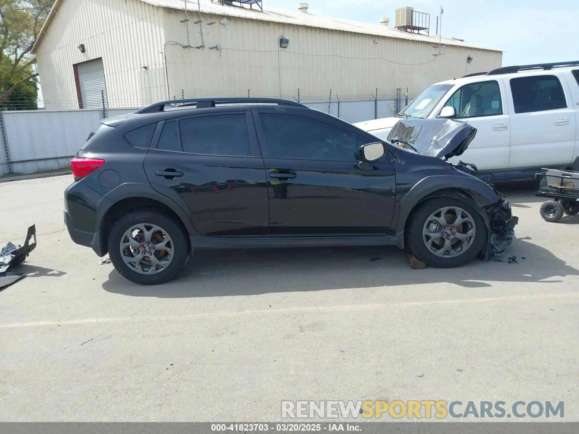 12 Photograph of a damaged car JF2GTHSC4MH211979 SUBARU CROSSTREK 2021