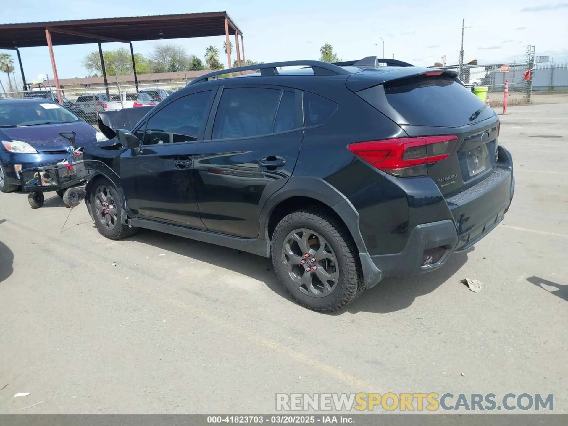 3 Photograph of a damaged car JF2GTHSC4MH211979 SUBARU CROSSTREK 2021