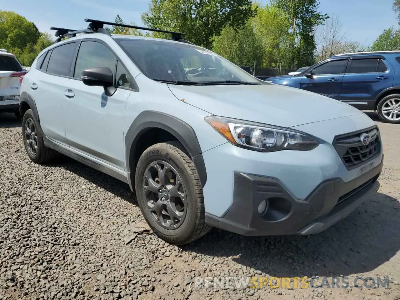4 Photograph of a damaged car JF2GTHSC4MH227860 SUBARU CROSSTREK 2021