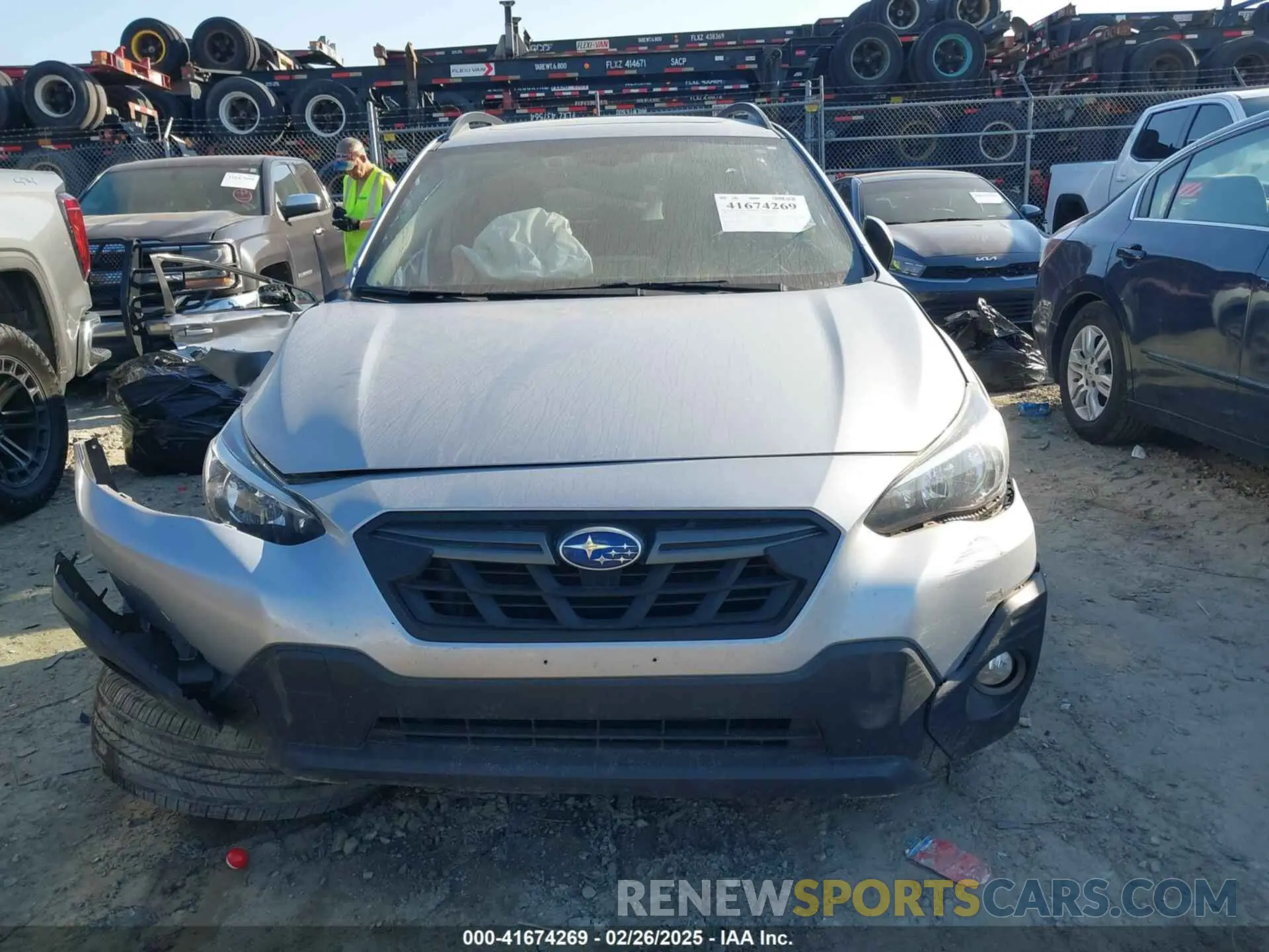 13 Photograph of a damaged car JF2GTHSC4MH232248 SUBARU CROSSTREK 2021