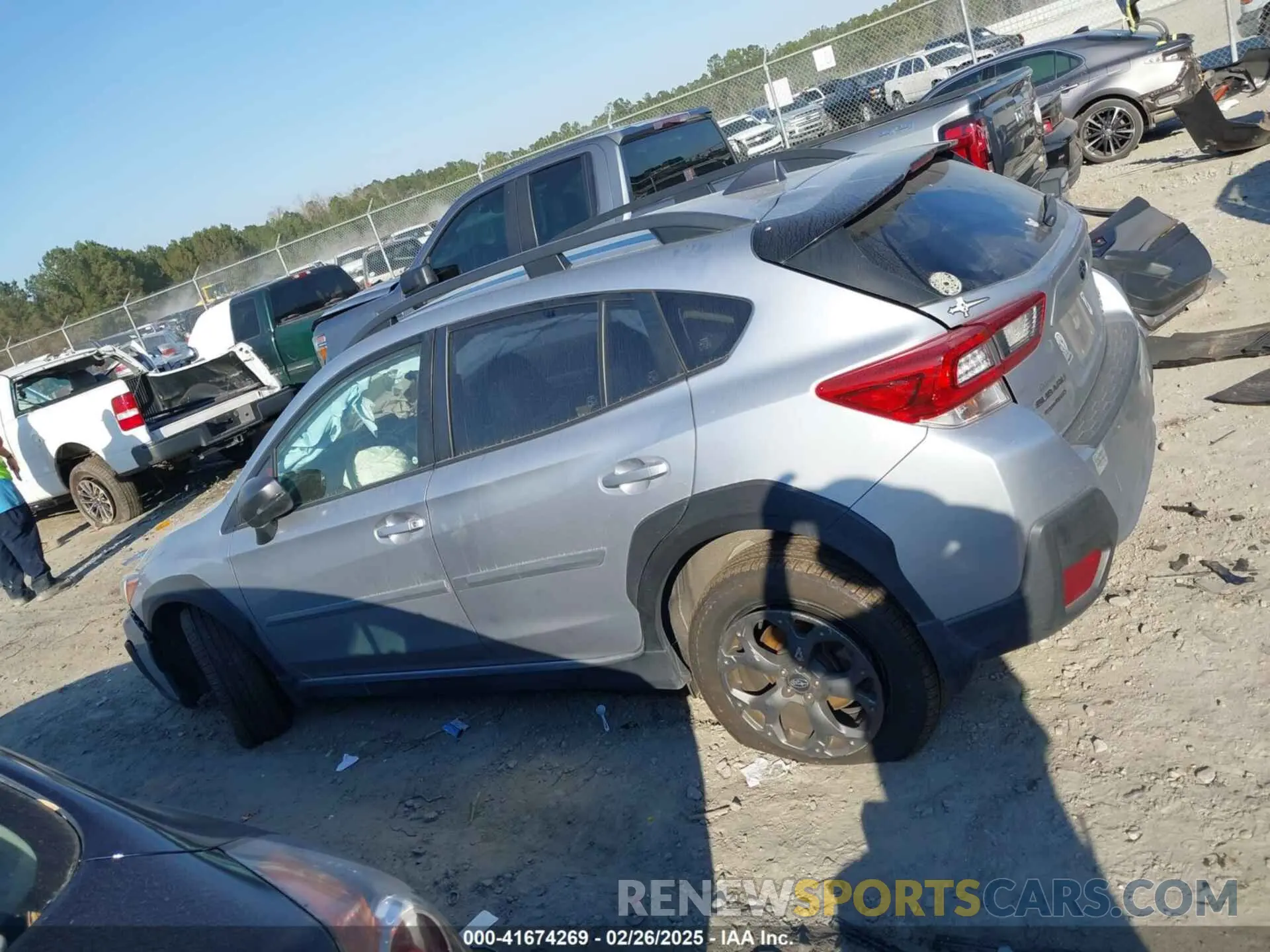 15 Photograph of a damaged car JF2GTHSC4MH232248 SUBARU CROSSTREK 2021