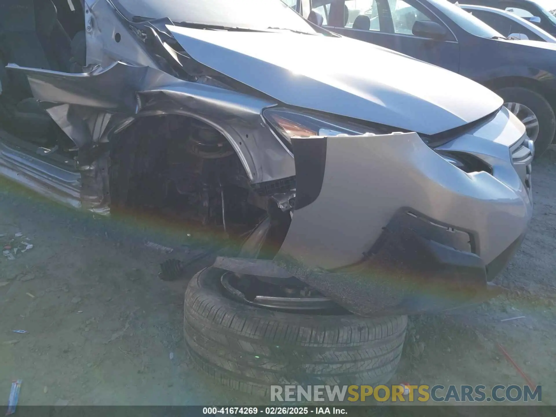 6 Photograph of a damaged car JF2GTHSC4MH232248 SUBARU CROSSTREK 2021