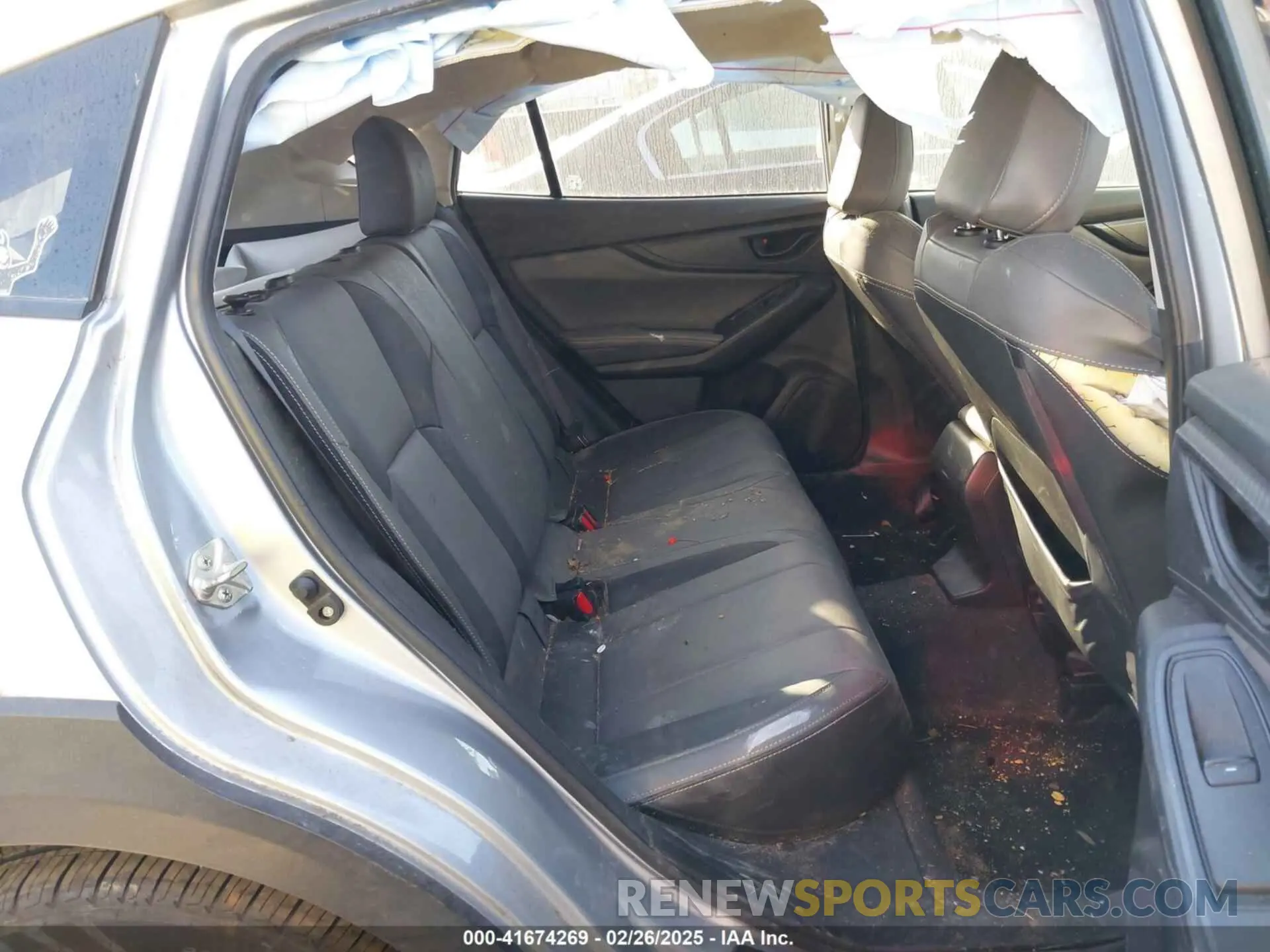 8 Photograph of a damaged car JF2GTHSC4MH232248 SUBARU CROSSTREK 2021