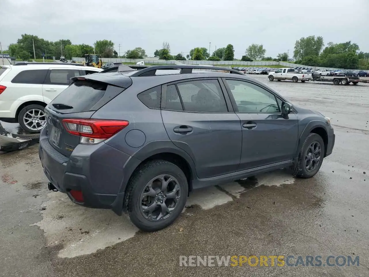 3 Photograph of a damaged car JF2GTHSC4MH356326 SUBARU CROSSTREK 2021