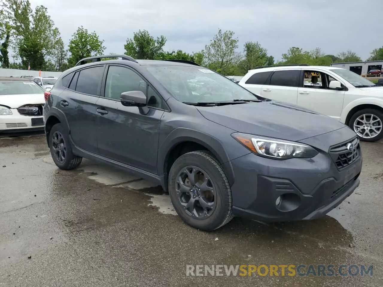 4 Photograph of a damaged car JF2GTHSC4MH356326 SUBARU CROSSTREK 2021