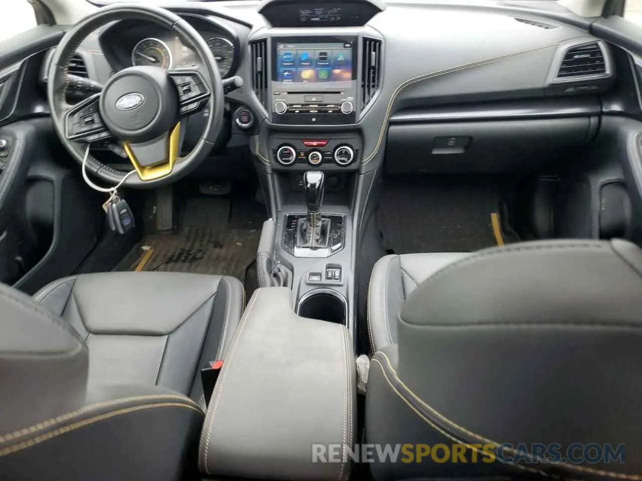8 Photograph of a damaged car JF2GTHSC4MH356326 SUBARU CROSSTREK 2021