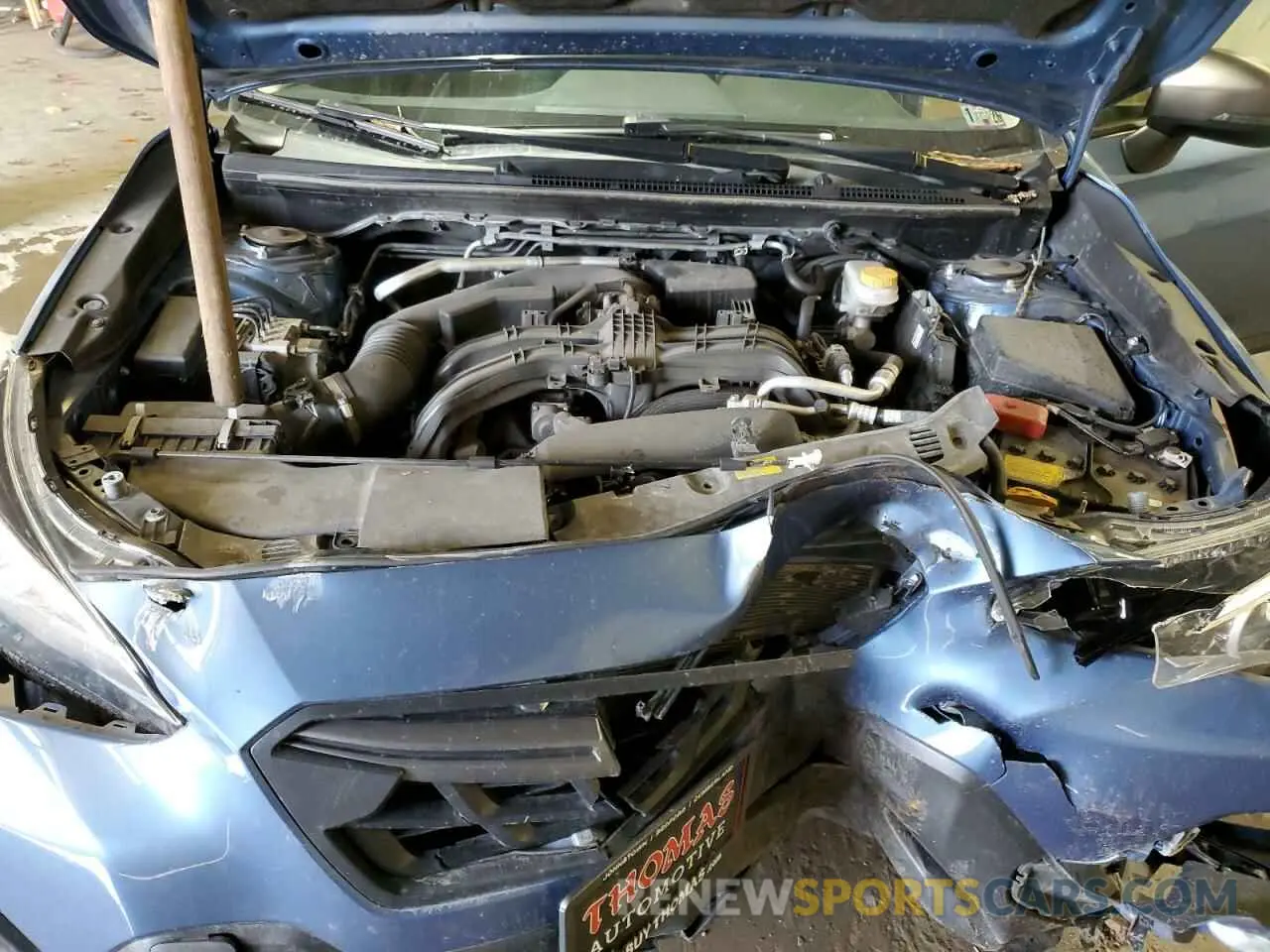 12 Photograph of a damaged car JF2GTHSC4MH654357 SUBARU CROSSTREK 2021