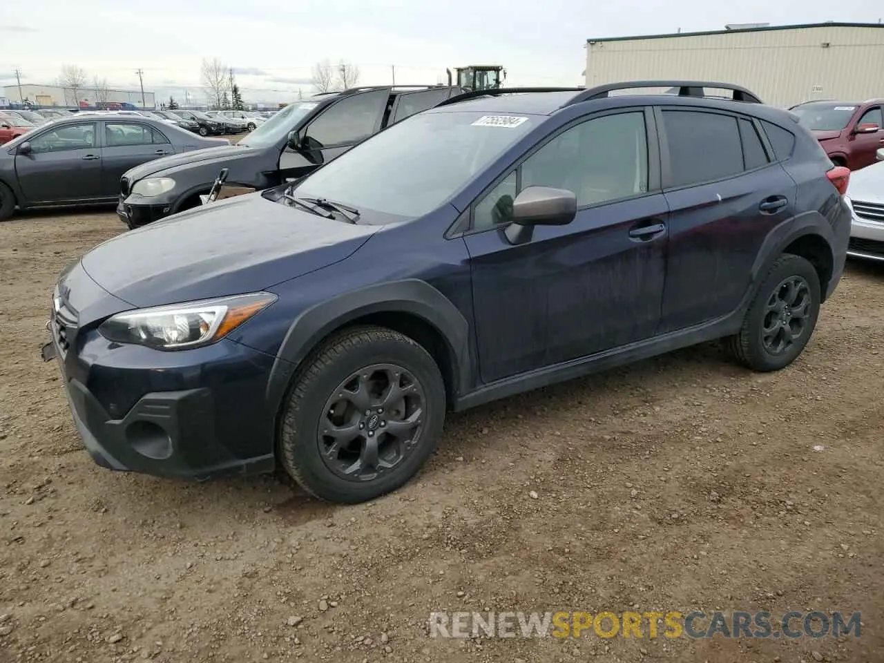 1 Photograph of a damaged car JF2GTHSC5MH237104 SUBARU CROSSTREK 2021