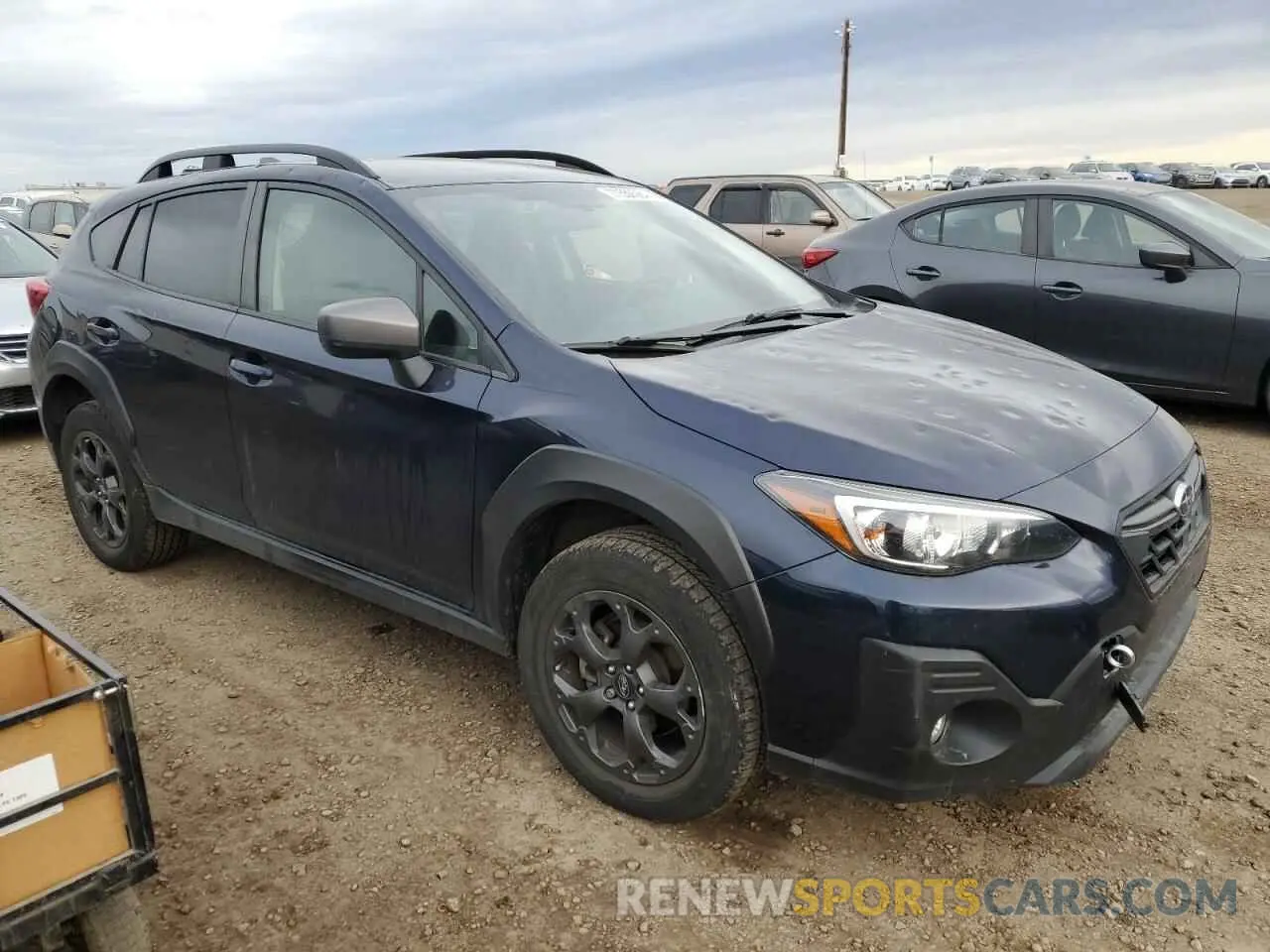 4 Photograph of a damaged car JF2GTHSC5MH237104 SUBARU CROSSTREK 2021