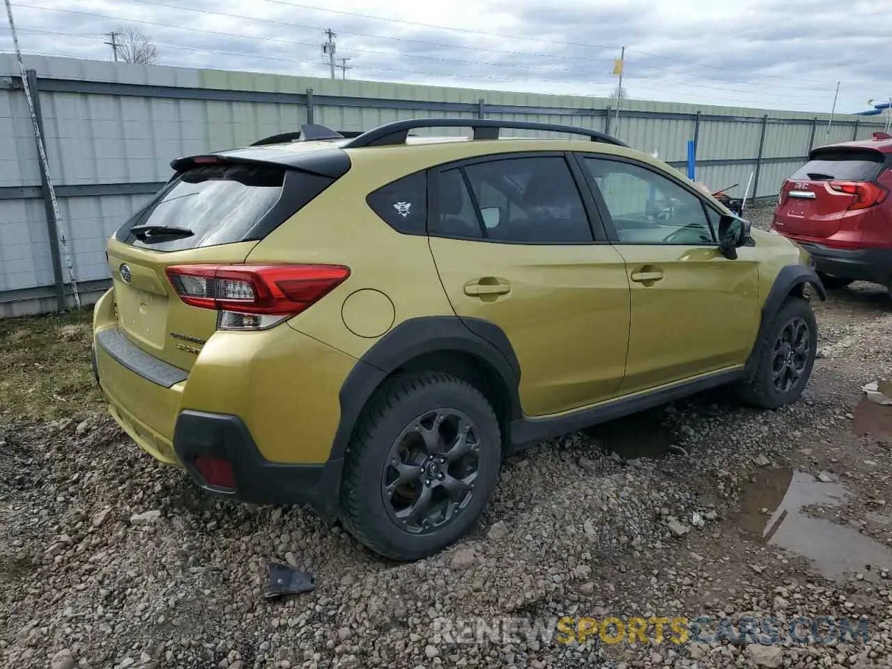 3 Photograph of a damaged car JF2GTHSC5MH239029 SUBARU CROSSTREK 2021