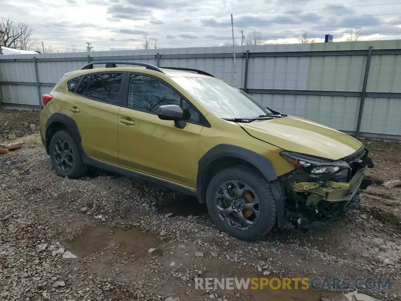 4 Photograph of a damaged car JF2GTHSC5MH239029 SUBARU CROSSTREK 2021
