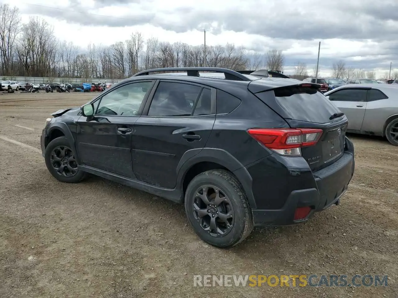 2 Photograph of a damaged car JF2GTHSC5MH347246 SUBARU CROSSTREK 2021