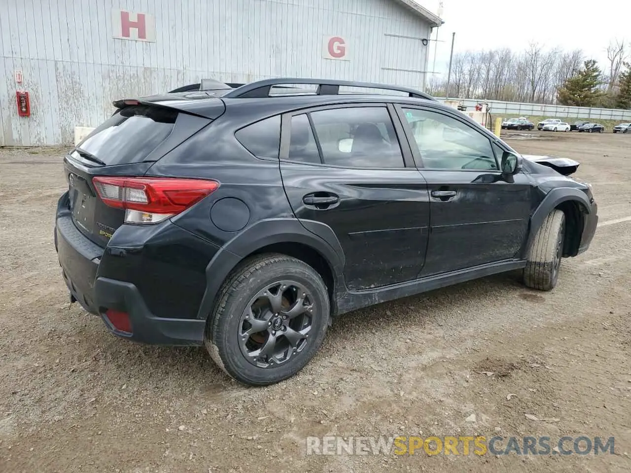 3 Photograph of a damaged car JF2GTHSC5MH347246 SUBARU CROSSTREK 2021