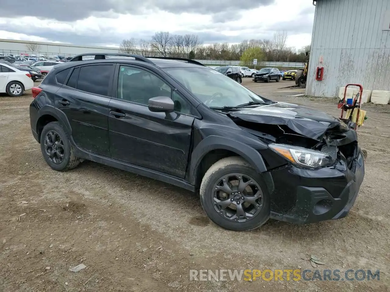 4 Photograph of a damaged car JF2GTHSC5MH347246 SUBARU CROSSTREK 2021