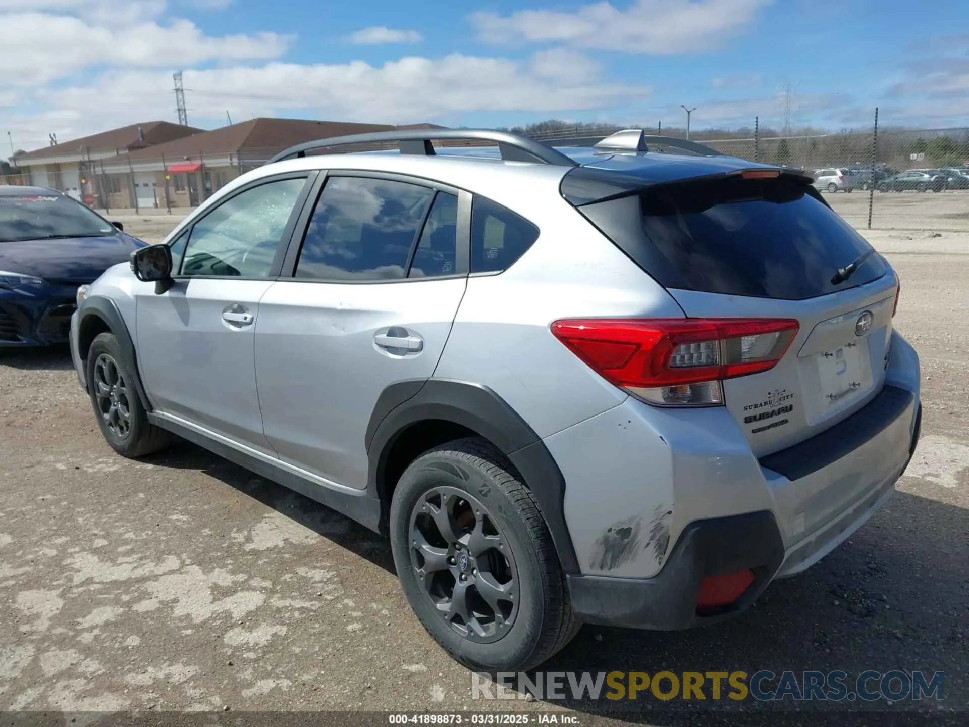 3 Photograph of a damaged car JF2GTHSC6MH240092 SUBARU CROSSTREK 2021