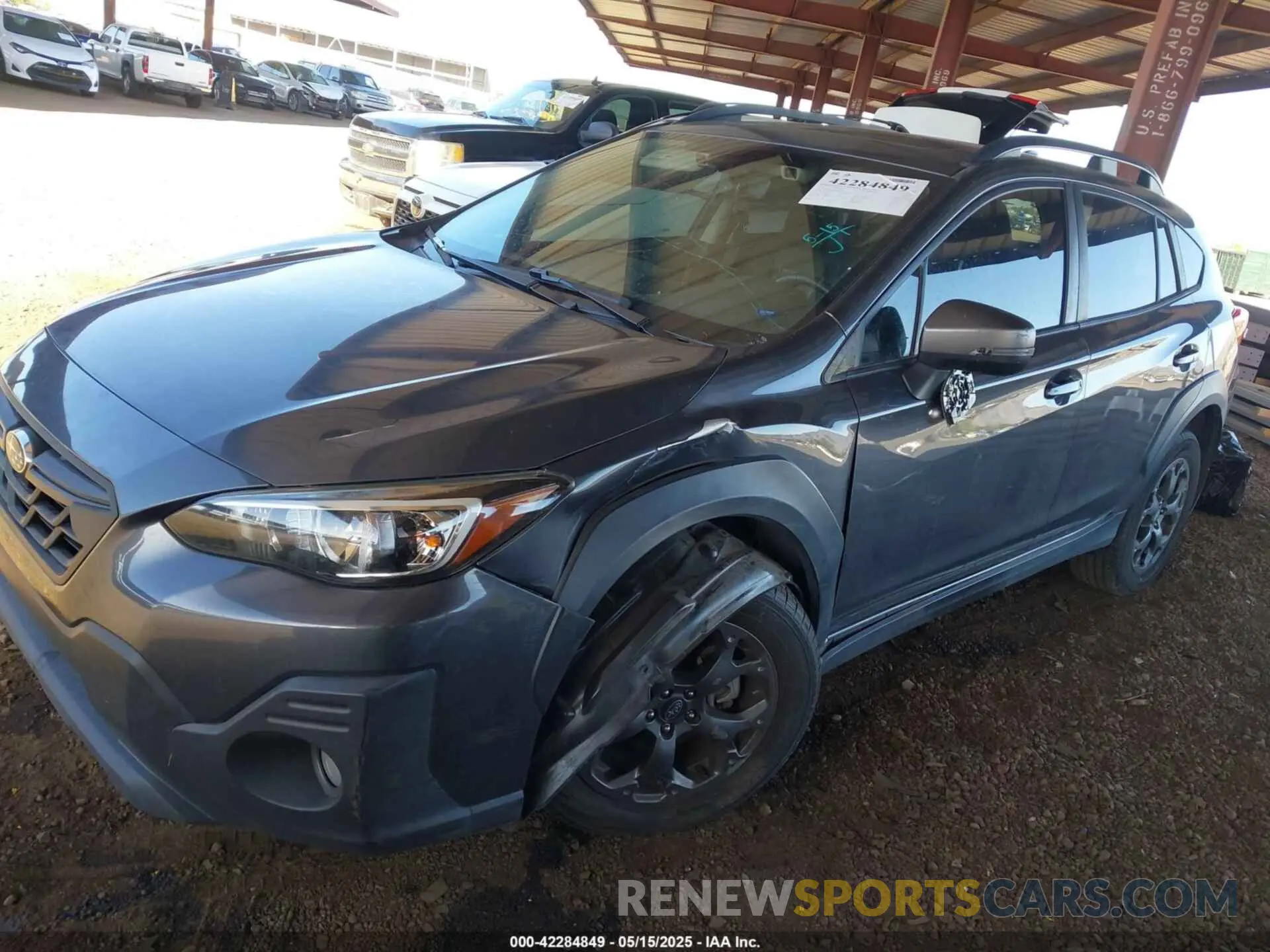 17 Photograph of a damaged car JF2GTHSC6MH300596 SUBARU CROSSTREK 2021